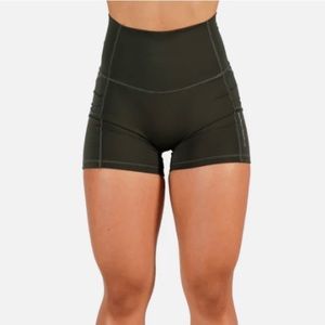 Medium Gymreapers forest green victory shorts